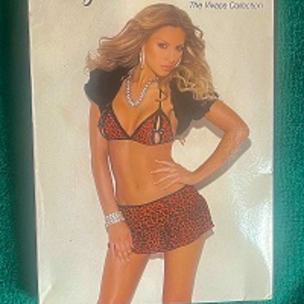 NBW Elegant Moments 2-piece mesh leopard print lingerie set